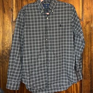 Ralph Lauren Men's Classic Fit Plaid Button Down Shirt Size S